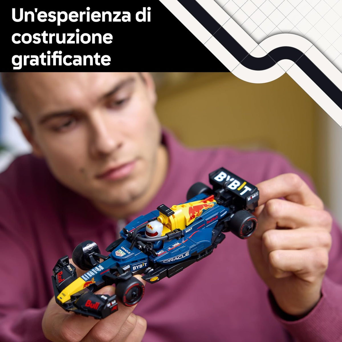 Lego Speed Champions 77243 Auto da corsa F1 Oracle Red Bull Racing RB20