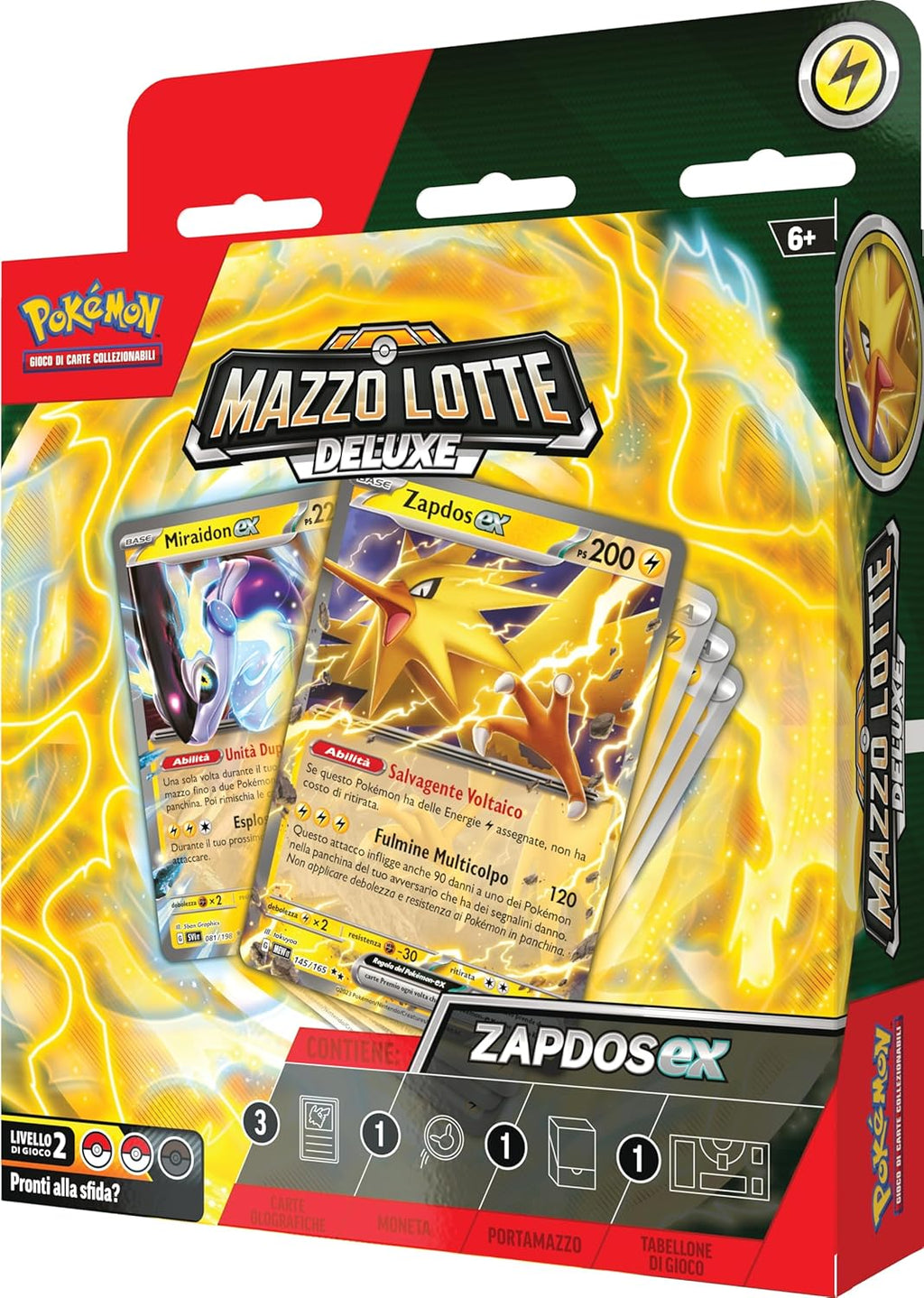 Mazzo Lotte Deluxe Zapdos-ex del GCC Pokémon