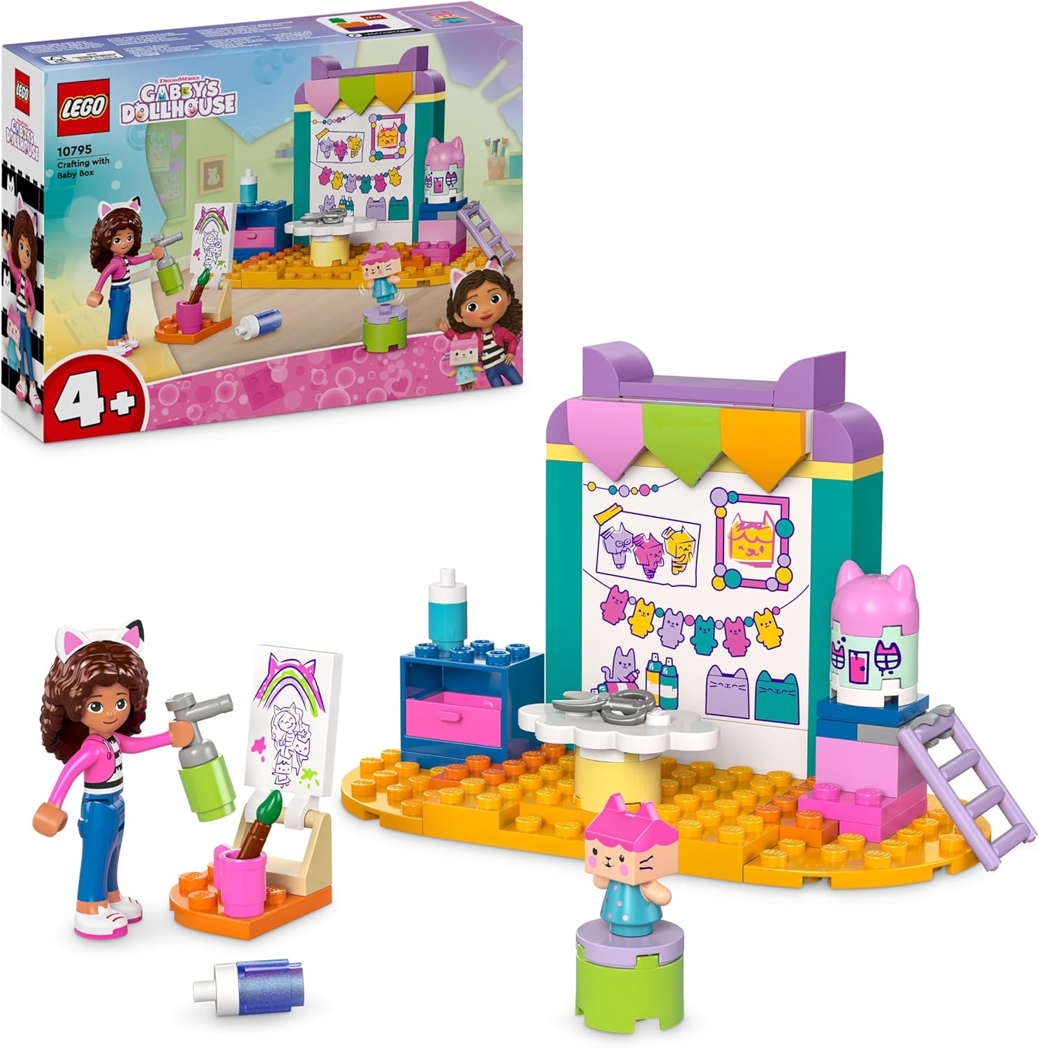 Lego Gabby's Dollhouse 10795 Creazioni con baby scatola