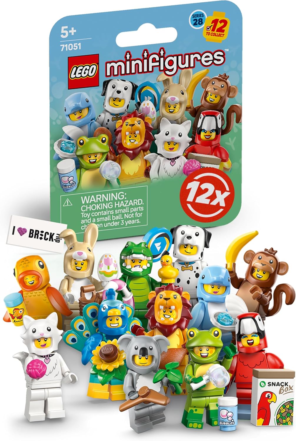 Lego Minifigures 71051 Serie Animali 28