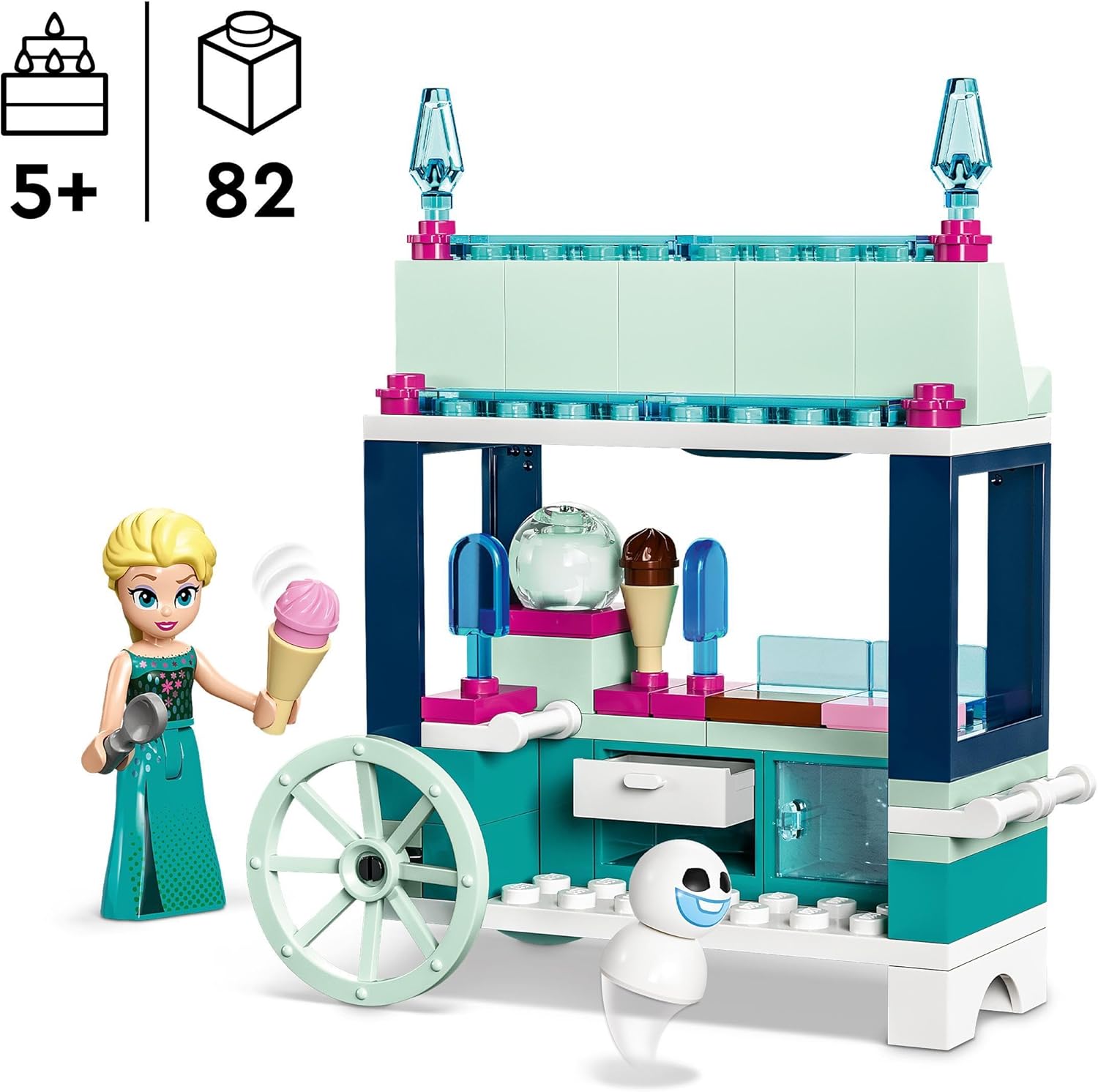 Lego Disney 43234 gelato di Elsa frozen