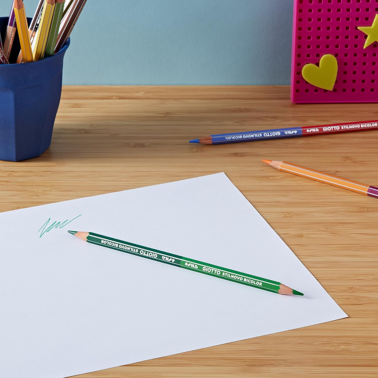 Stilnovo Bicolor 18pz matite Pastelli Giotto