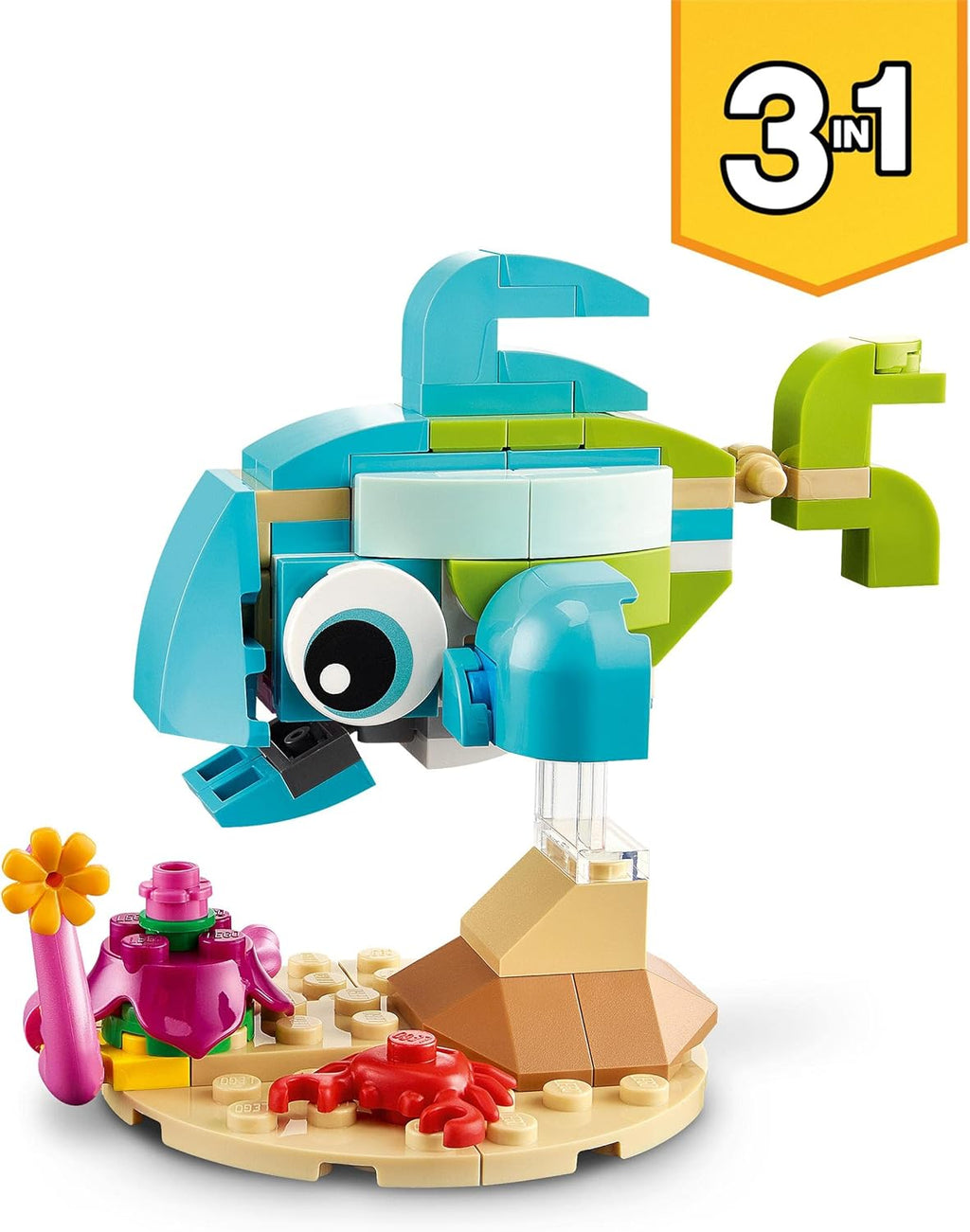 Lego Creator 31128 delfino e tartaruga