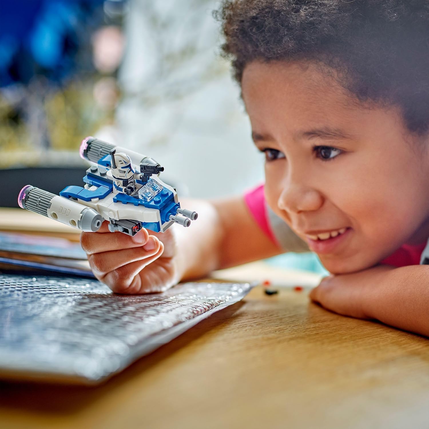 Lego Star Wars 75391 Microfighter Y-Wing di Captain Rex