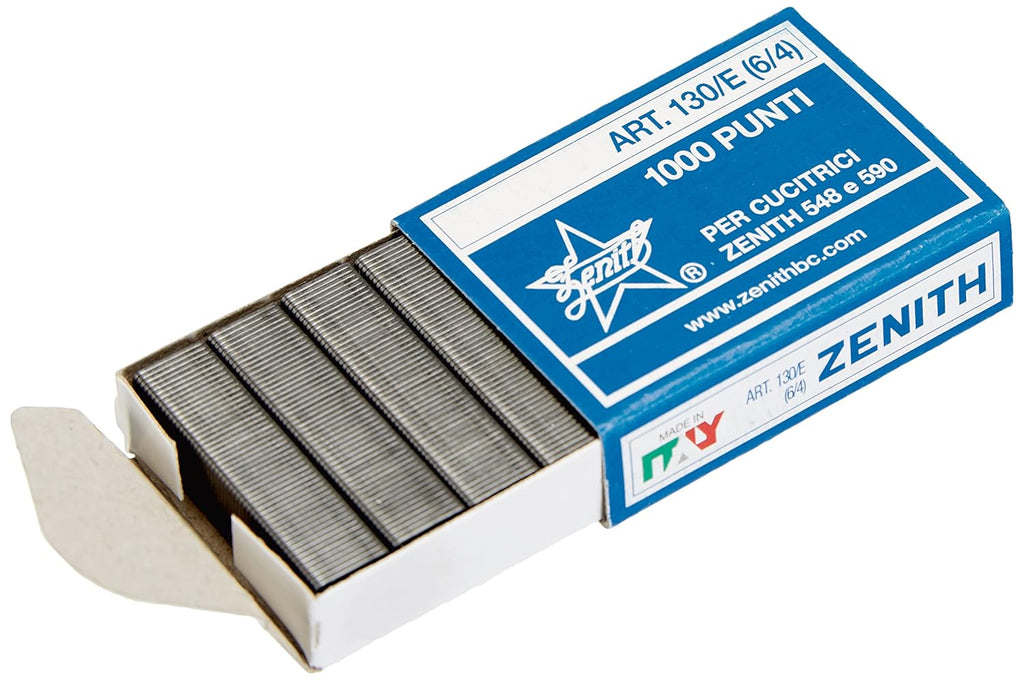 Punti Metallici 130/E per pinzatrice Zenith