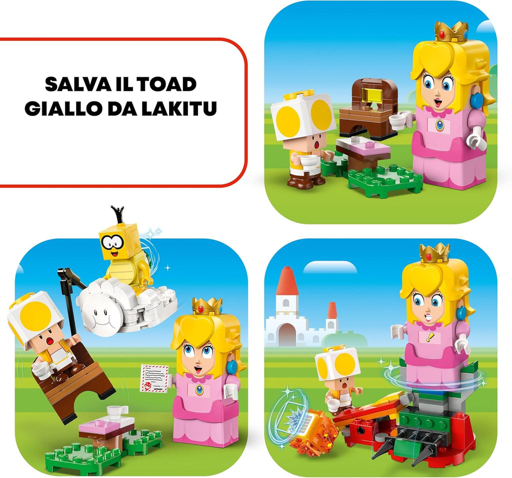 Lego Super Mario 71441 Avventure di Peach interattiva