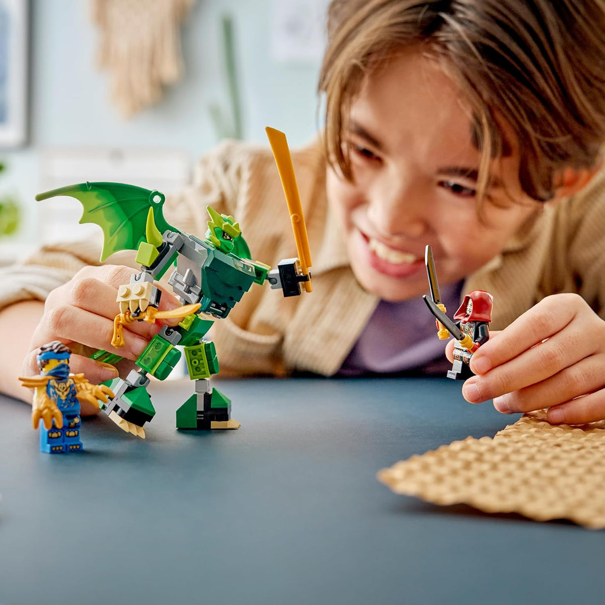 Lego Ninjago 71862 Battle Pack Mech Drago di Lloyd