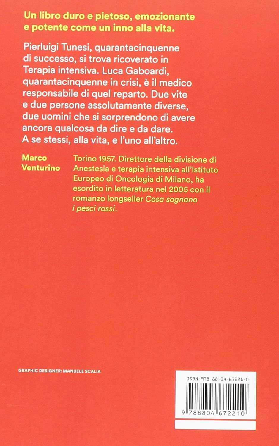 Cosa Sognano i Pesci Rossi - Marco Venturino - USATO
