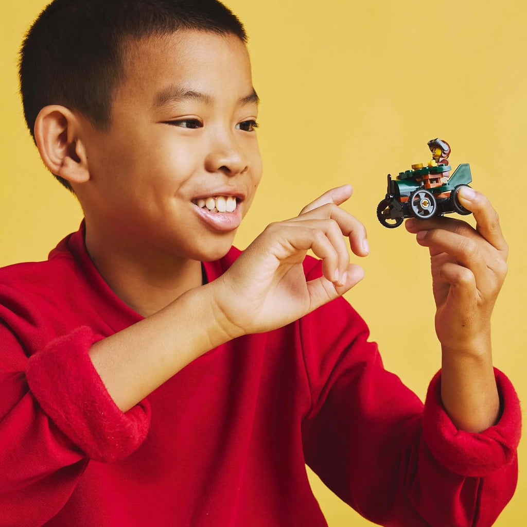 Lego City 60459 aereo contro lettino d'ospedale