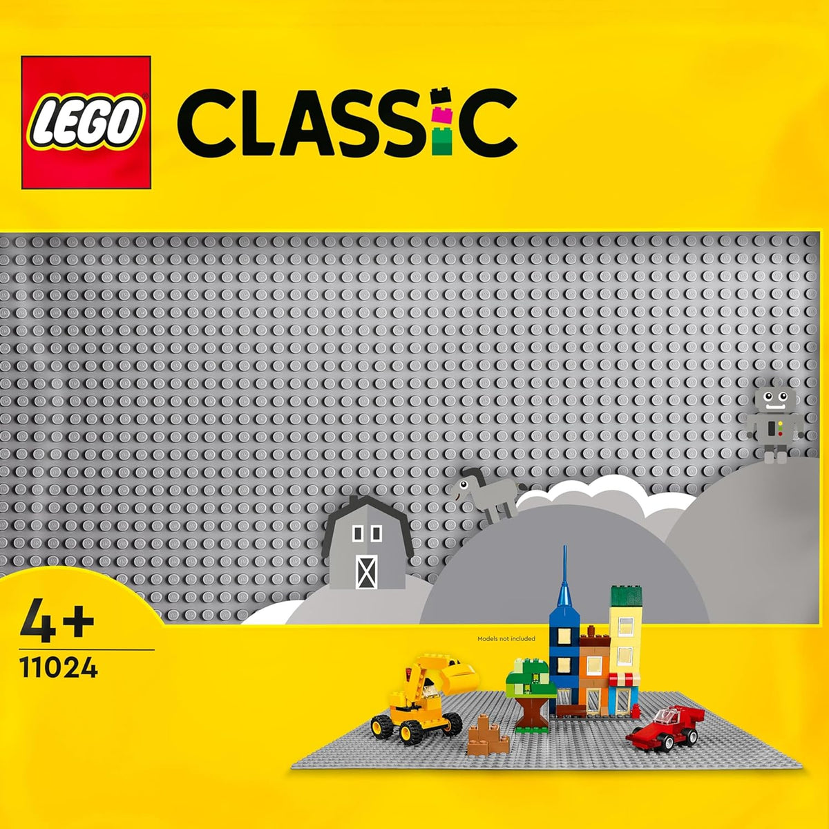 Lego Classic 11024 Base Grigia