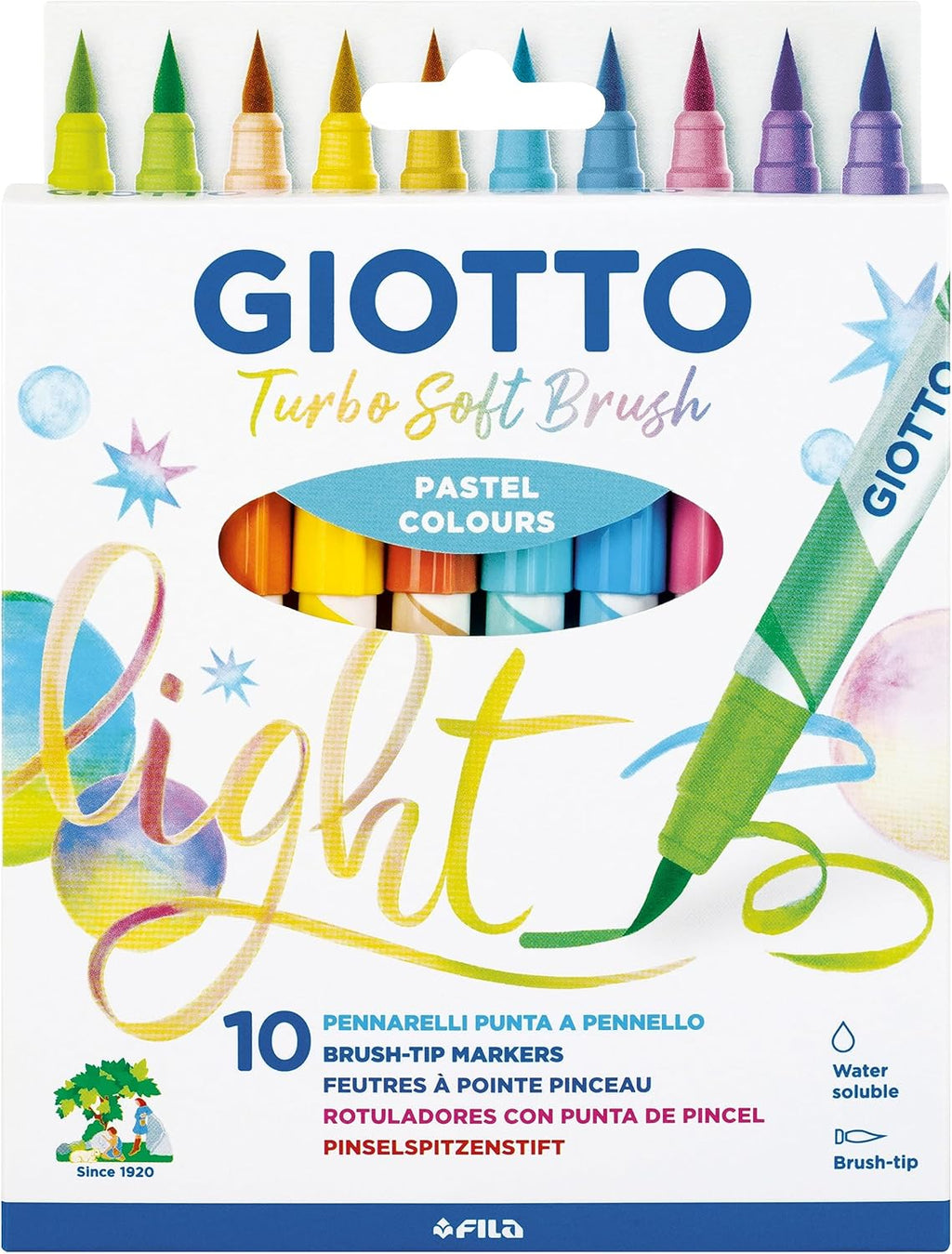 Turbo Soft Brush Pastel Giotto