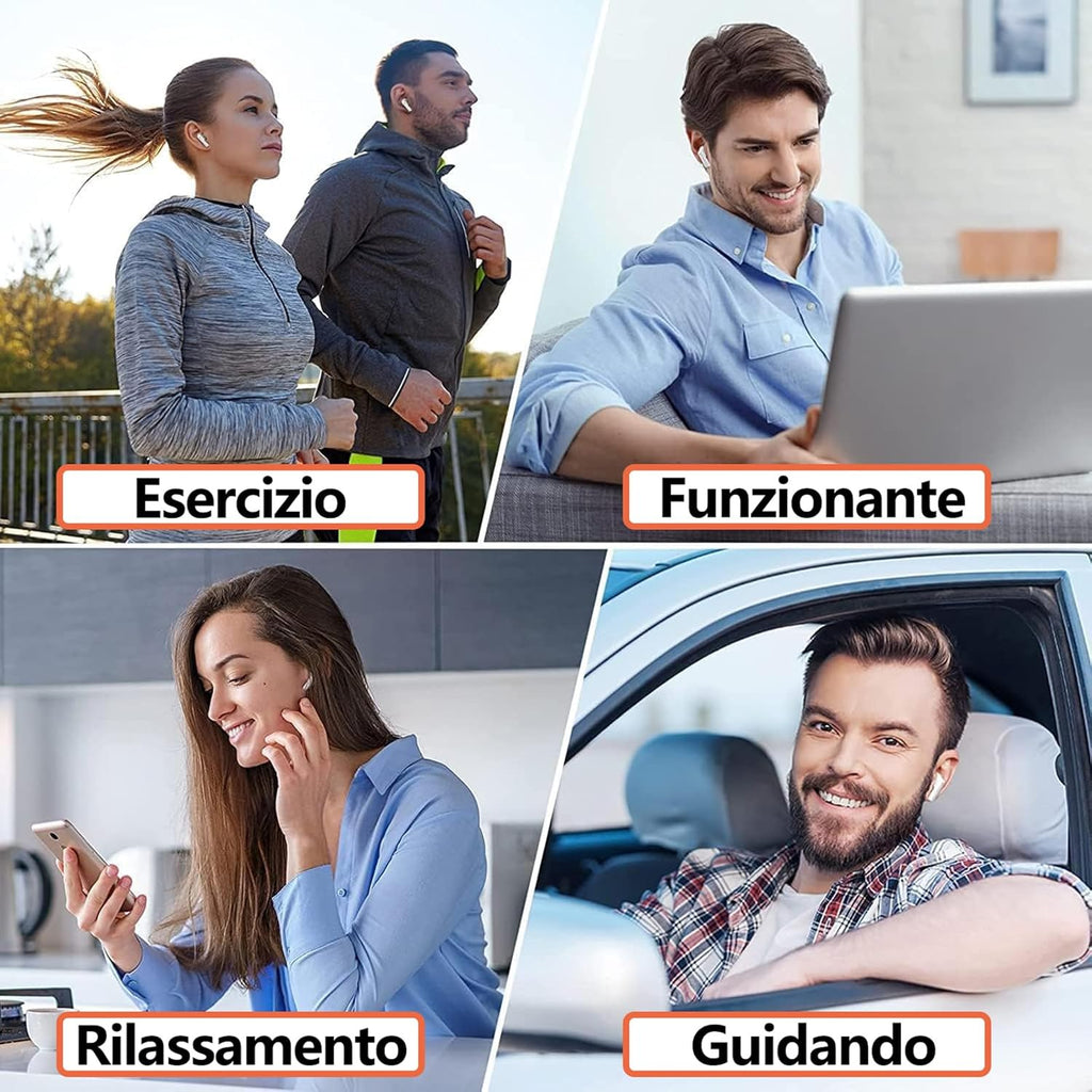 Auricolari Bluetooth wireless Cuffie IPX7