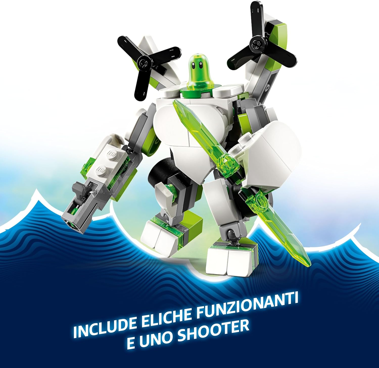 Lego Dreamzzz 71487 Le avventure del robot e del veicolo di Z-Blob