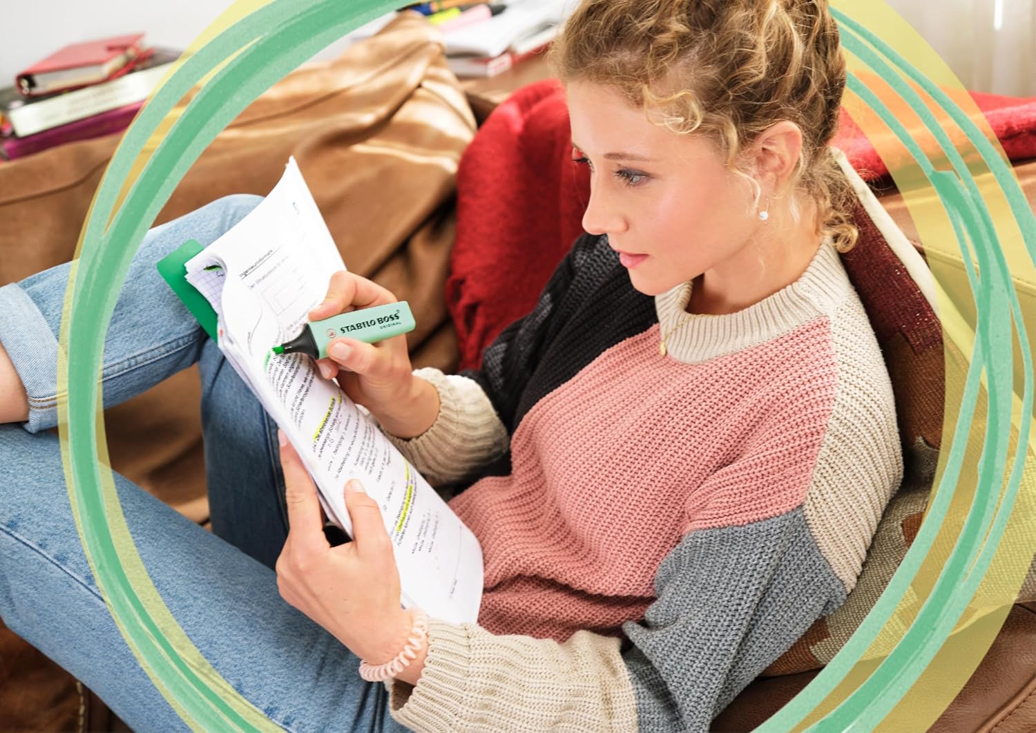 Evidenziatore Grigio Polvere 194 Stabilo Boss