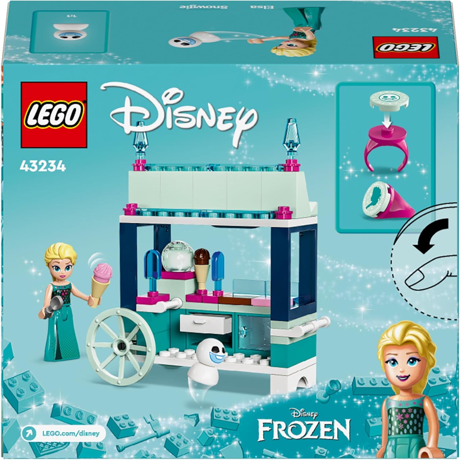 Lego Disney 43234 gelato di Elsa frozen