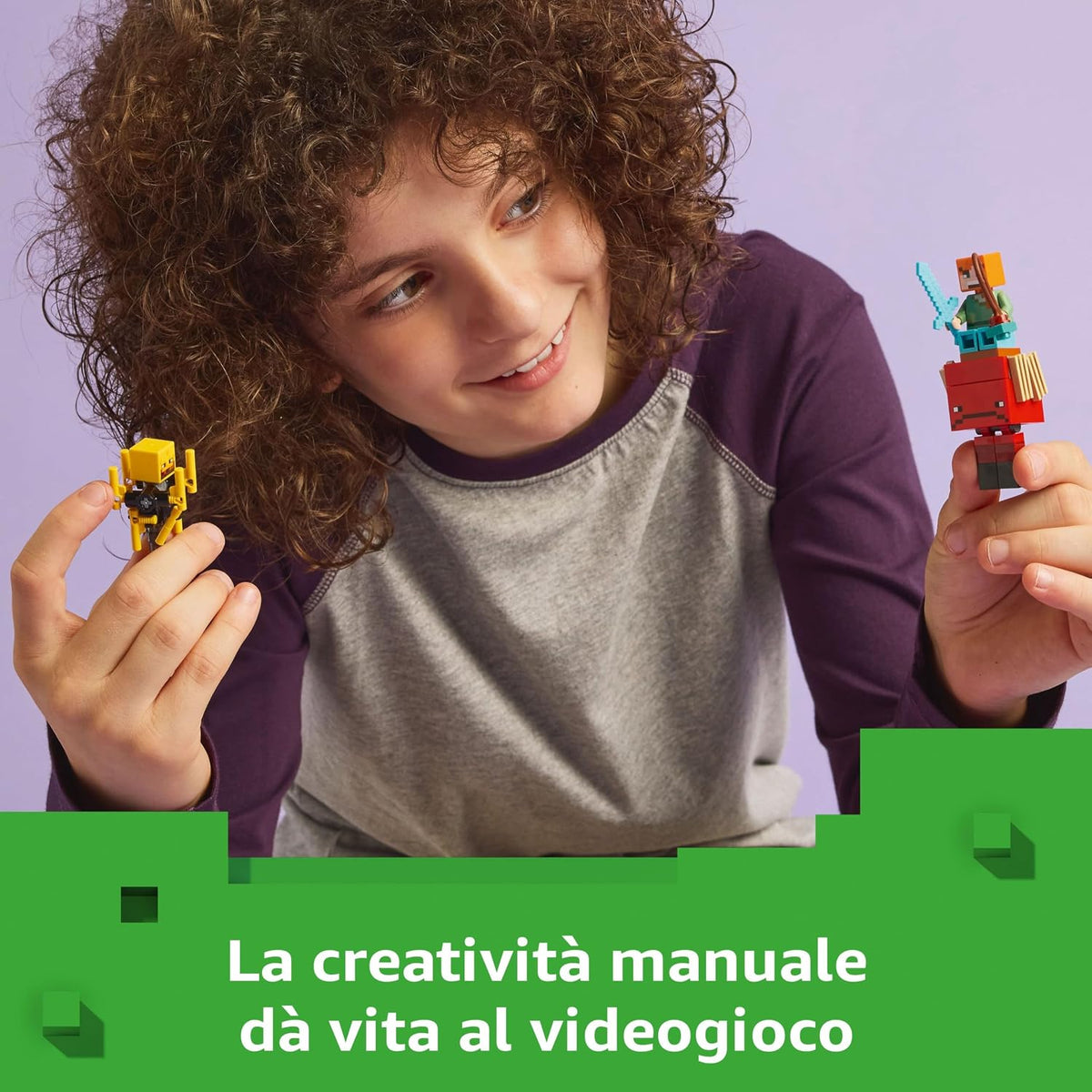 Lego 21266 Minecraft Battaglia nella lava del Nether
