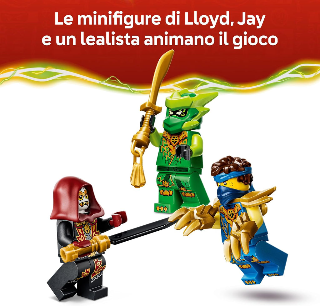 Lego Ninjago 71862 Battle Pack Mech Drago di Lloyd