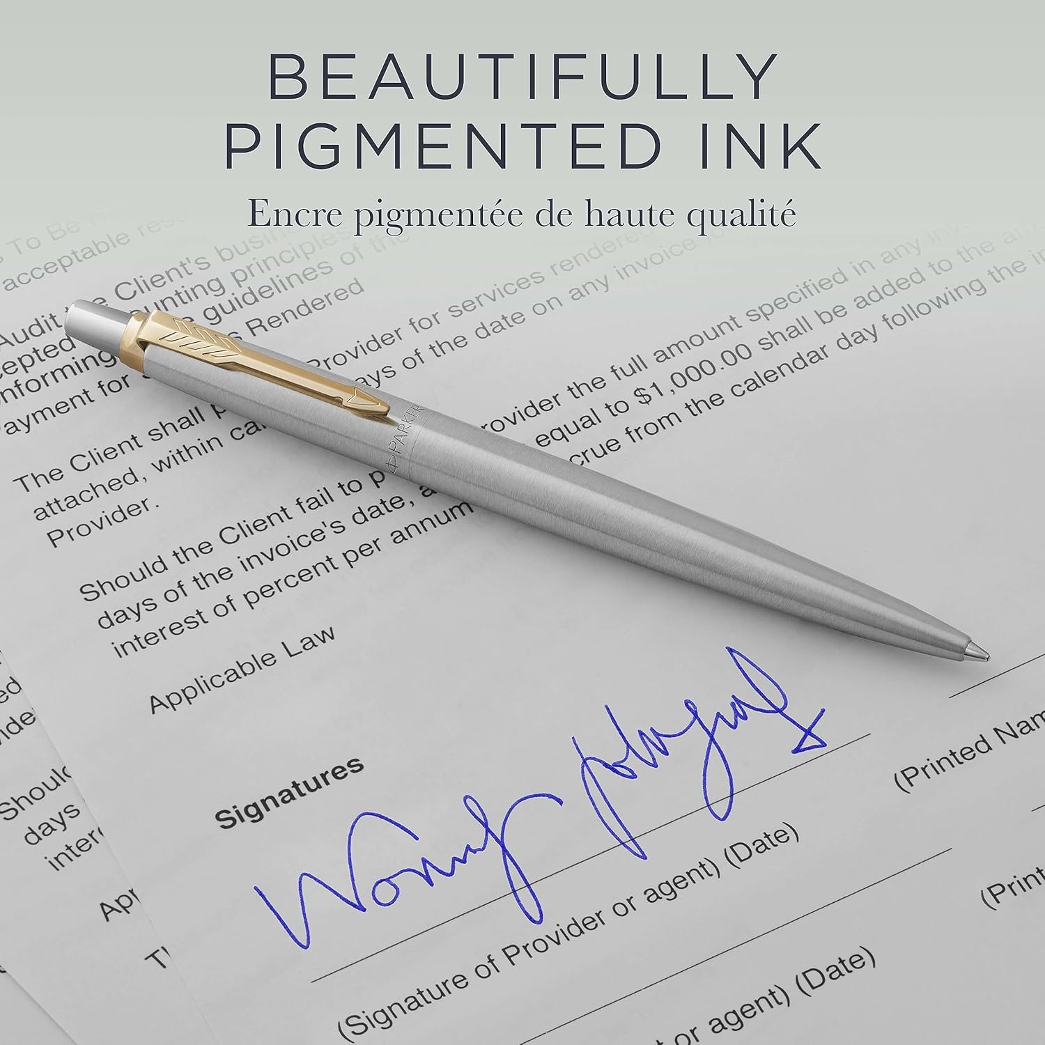 Refill penna a sfera Blu QuinkFlow Parker