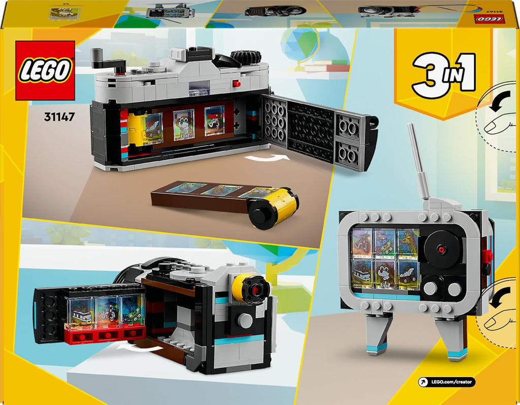Lego Creator 31147 3 in 1 Fotocamera Retrò