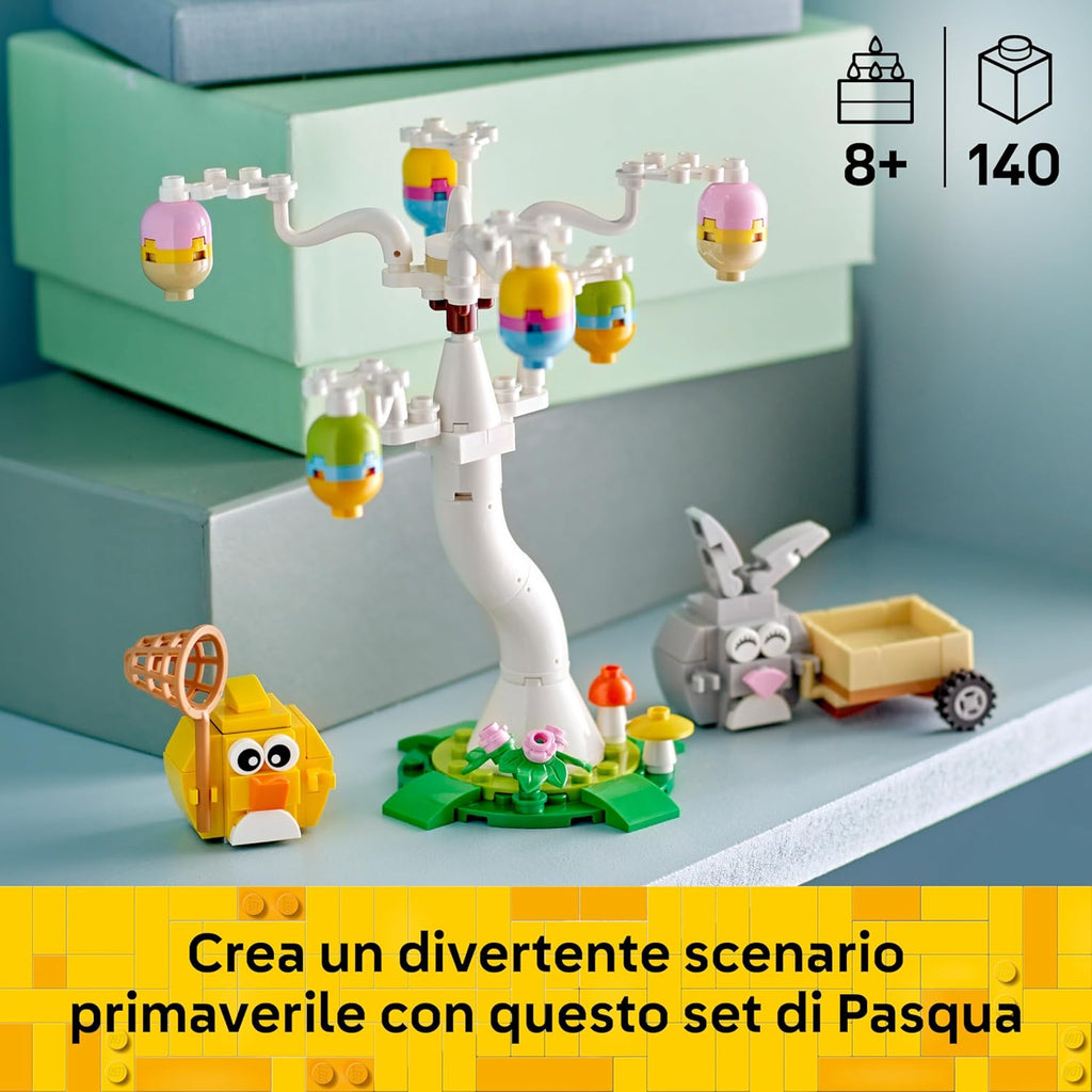 Lego 40808 Coniglietto Pasquale e Caccia alle Uova