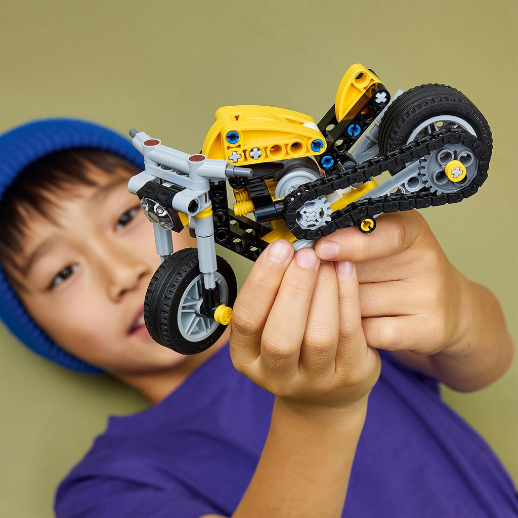 Lego Technic 42225 Moto Gialla