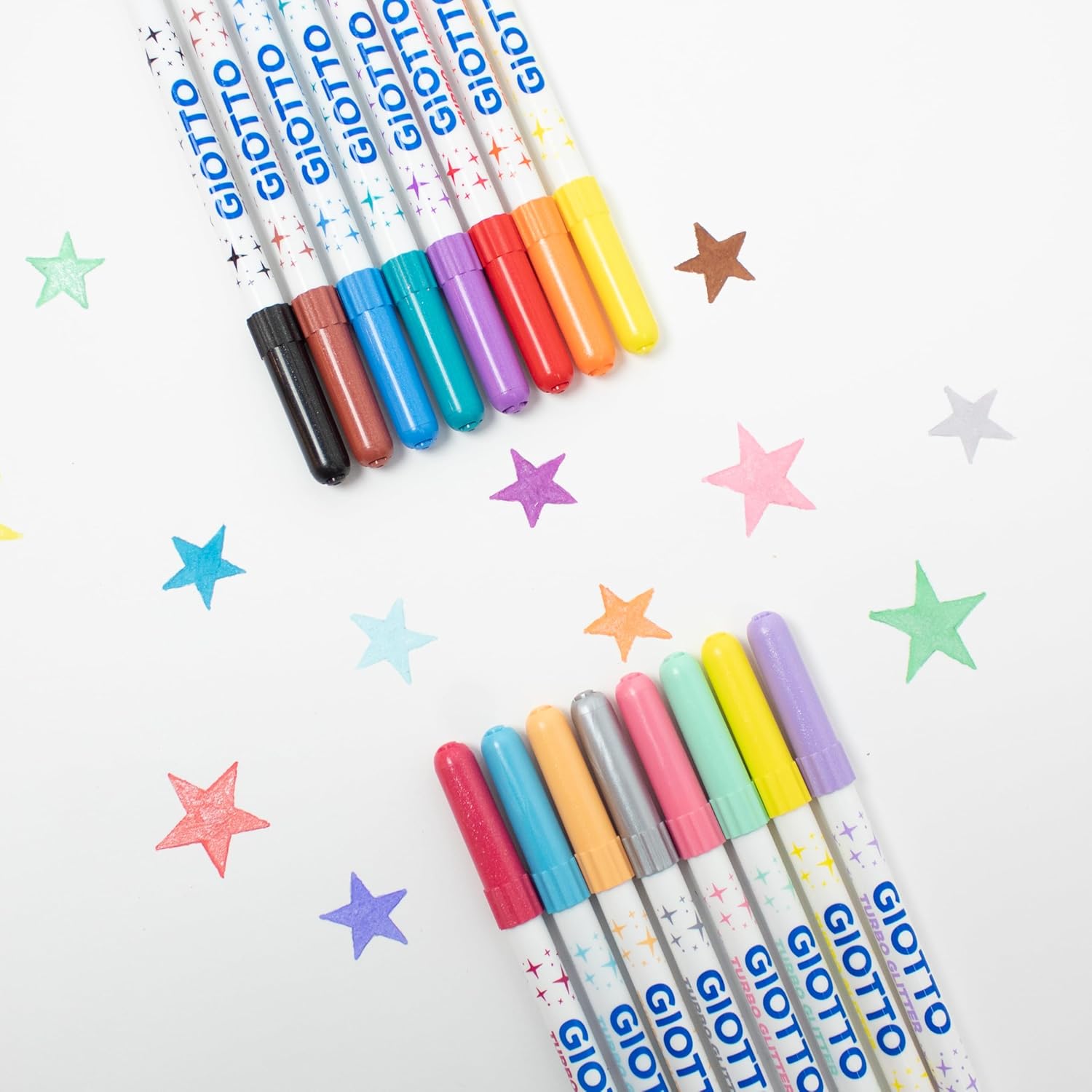 Turbo Glitter 8pz pennarelli glitterati Giotto