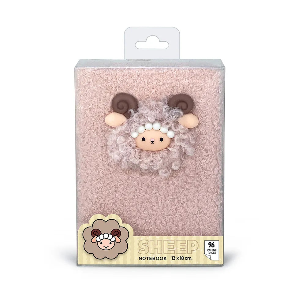 Notebook Sheep 13x18cm peluche Lebez