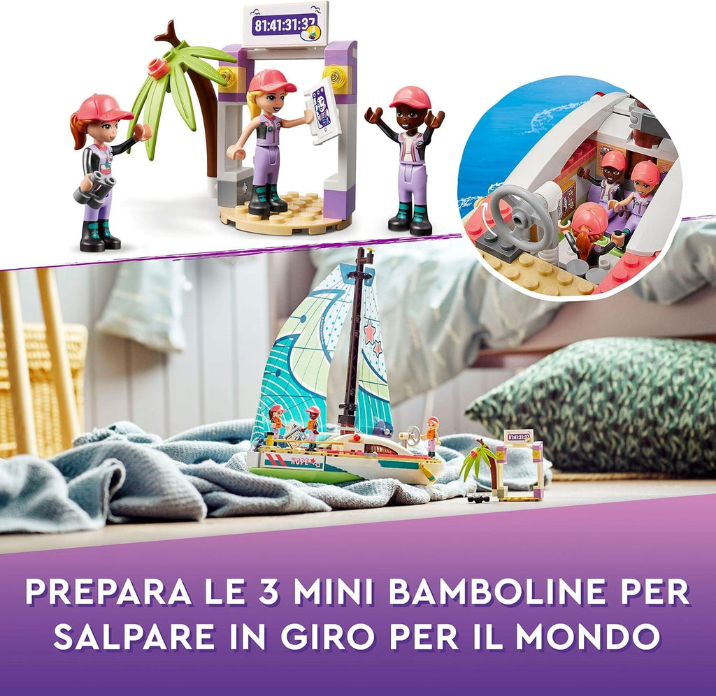 Lego Friends 41716 L'avventura in barca a vela di Stephanie