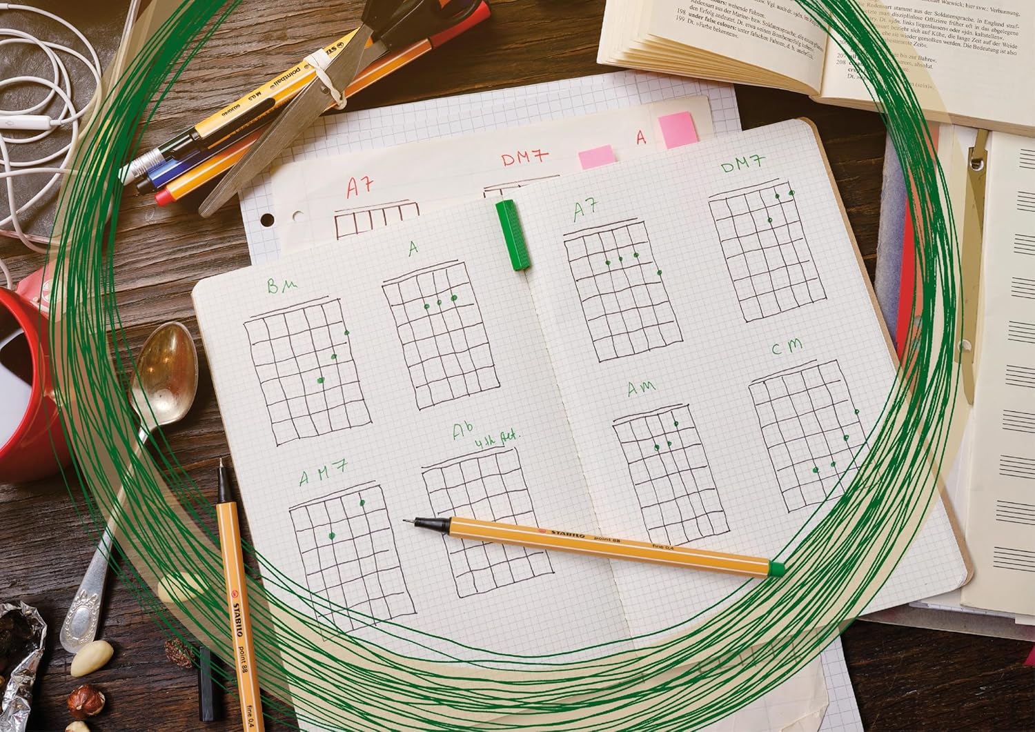 Point 88 Pastel 8pz Stabilo