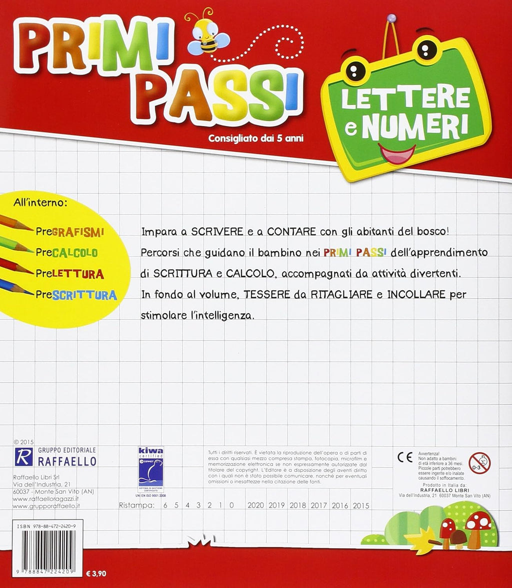 Lettere e numeri. Primi passi - MARTA BARTOLUCCI