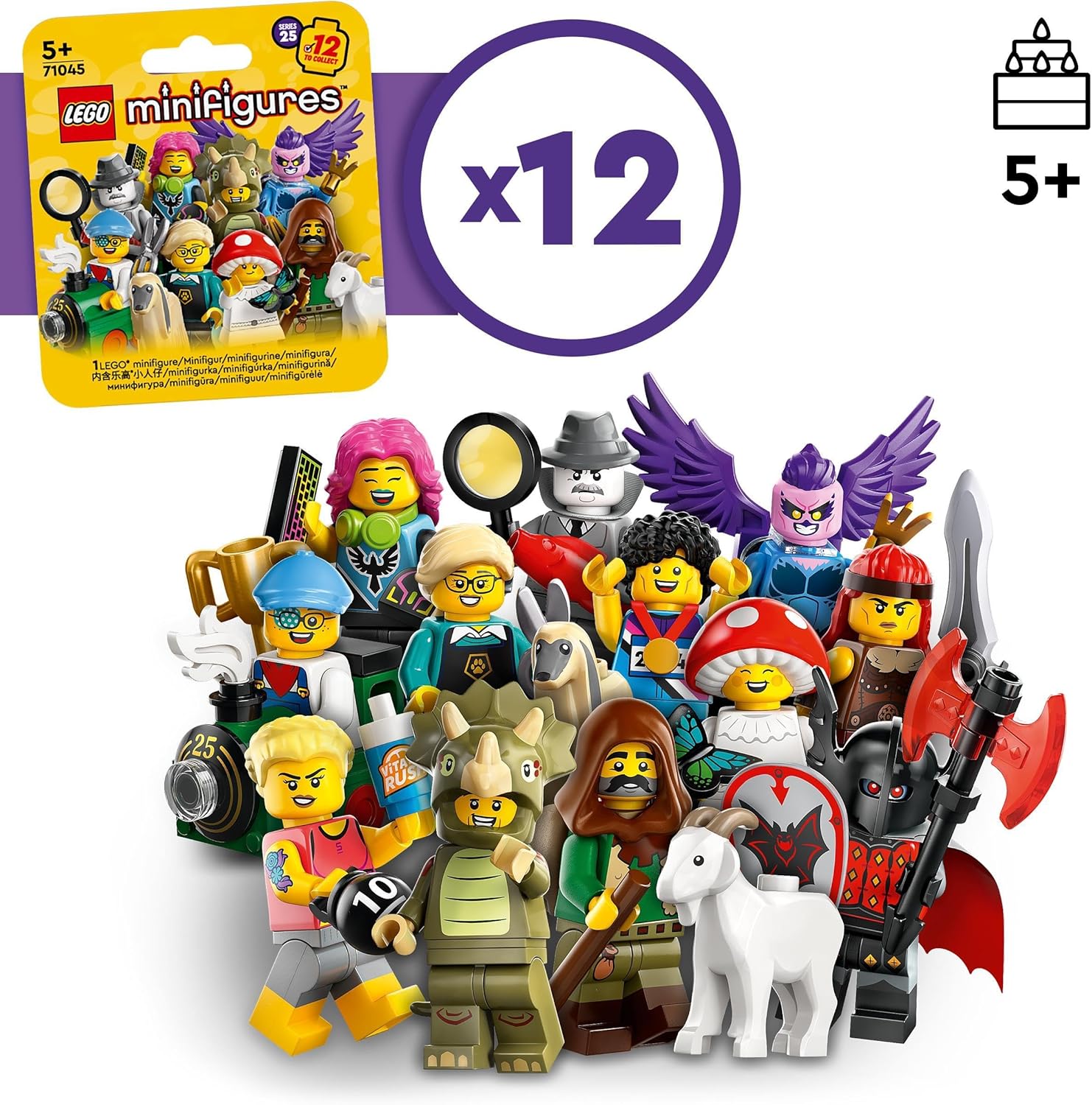 Lego Minifigures 71045 serie 25