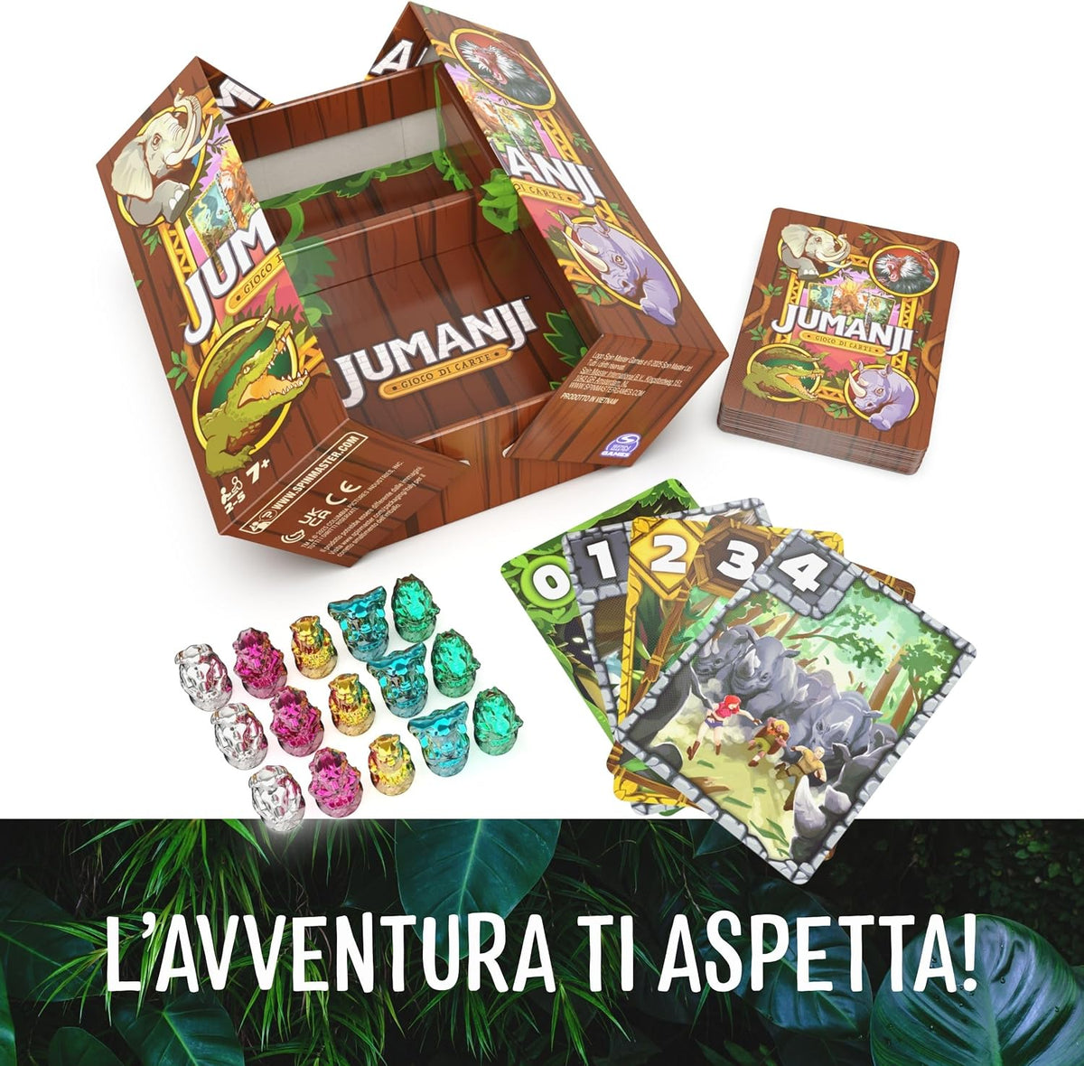 Jumanji Carte da Gioco SpinMaster