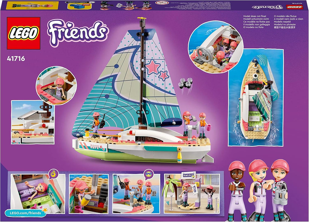 Lego Friends 41716 L'avventura in barca a vela di Stephanie