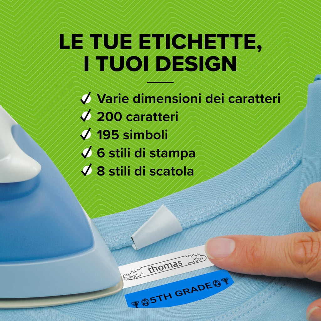 Nastro per etichette Bianco Plastica Dymo Letratag