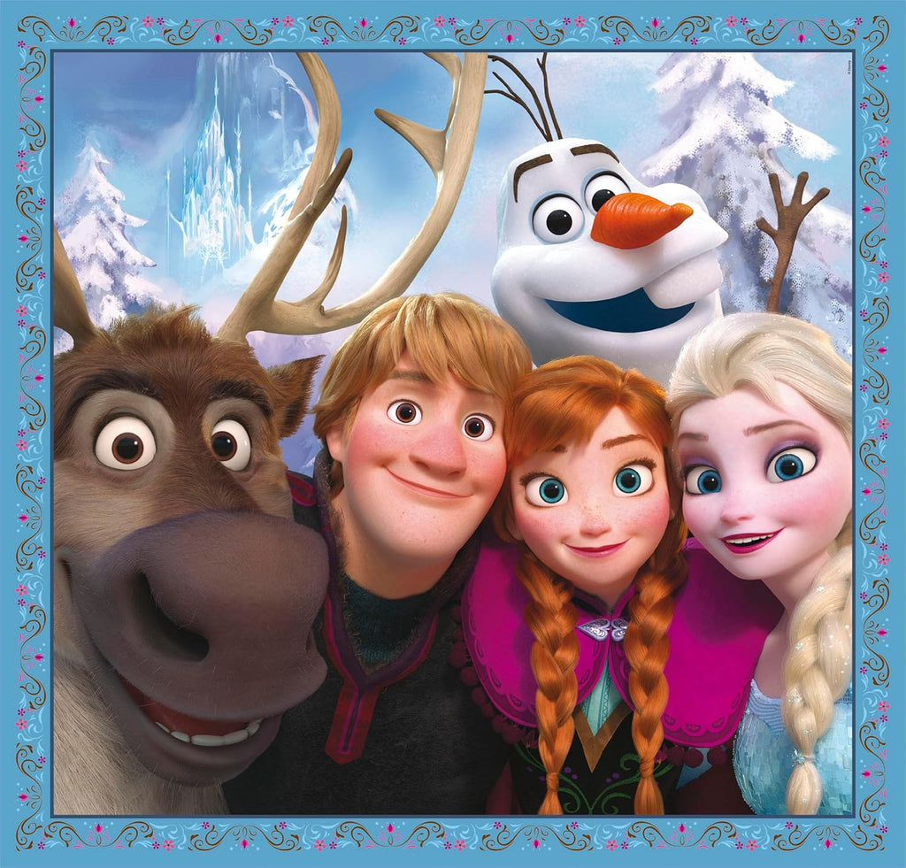 Puzzle Personaggi Disney Frozen per Bambini 3x48 Pezzi Clementoni