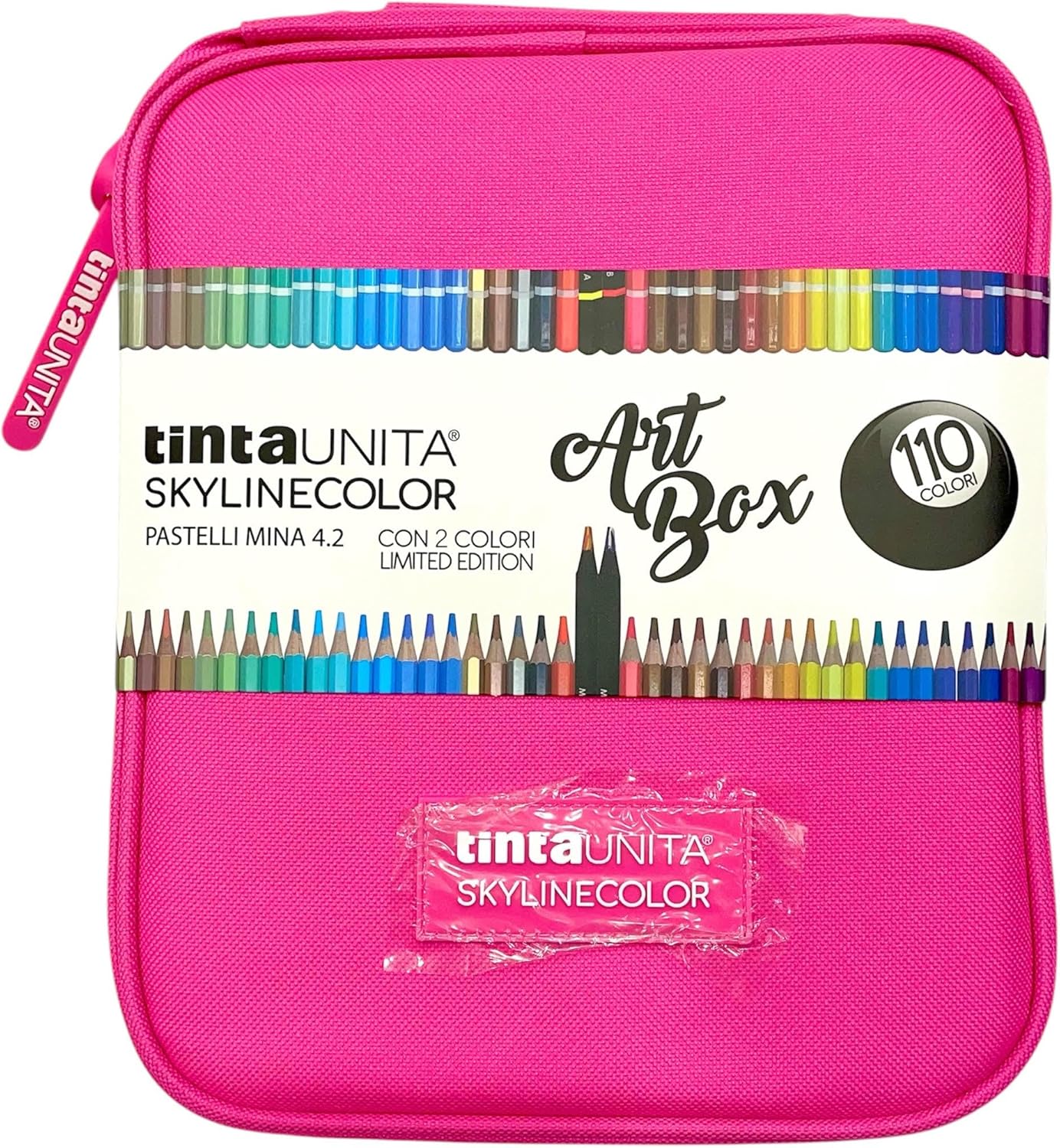 Skylinecolor Art Box 110 Colori fucsia lampone Tinta Unita