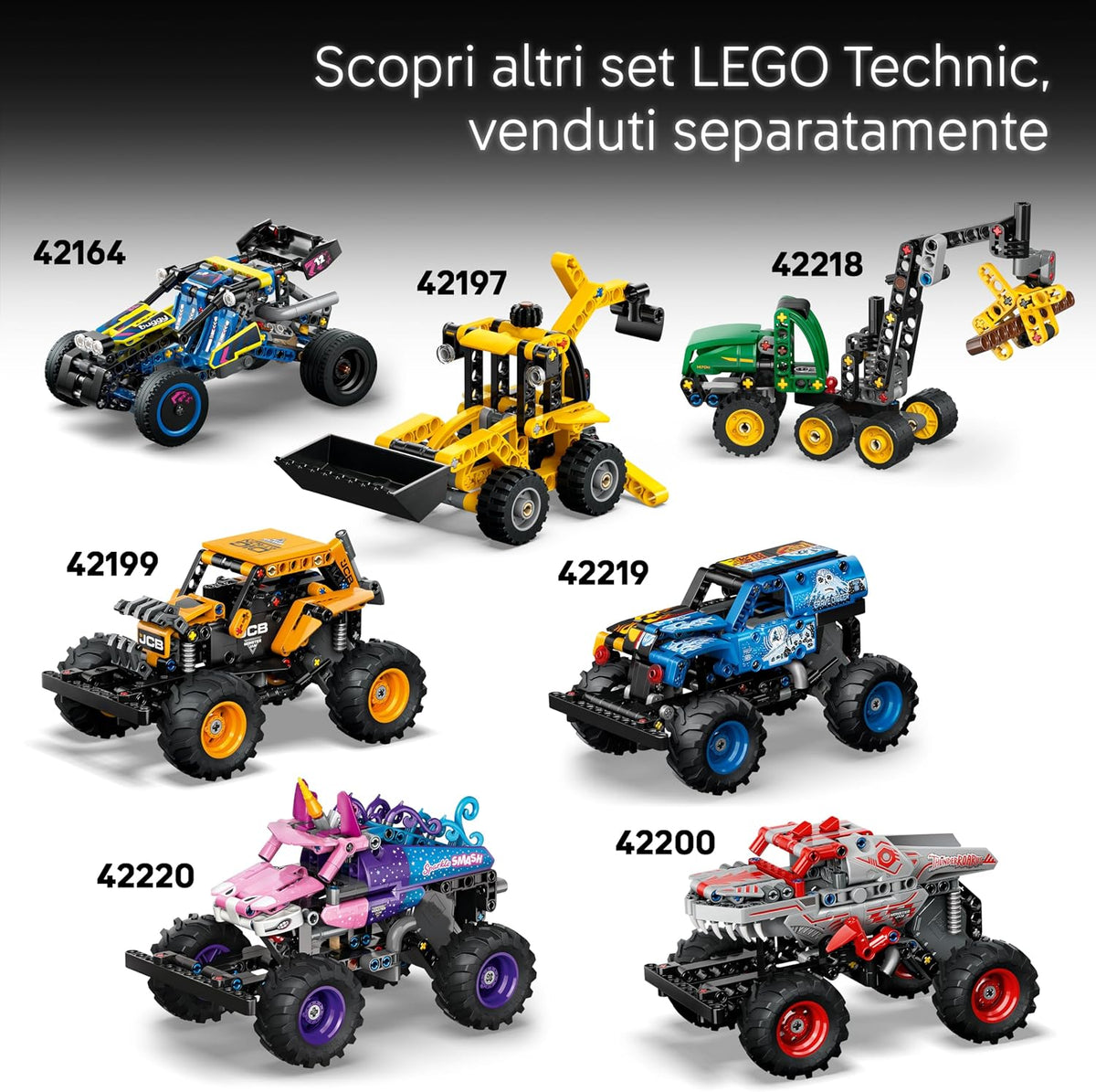 Lego Technic 42225 Moto Gialla