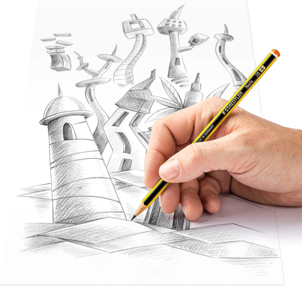 Matita 2B Noris Tappo Arancione Steadtler