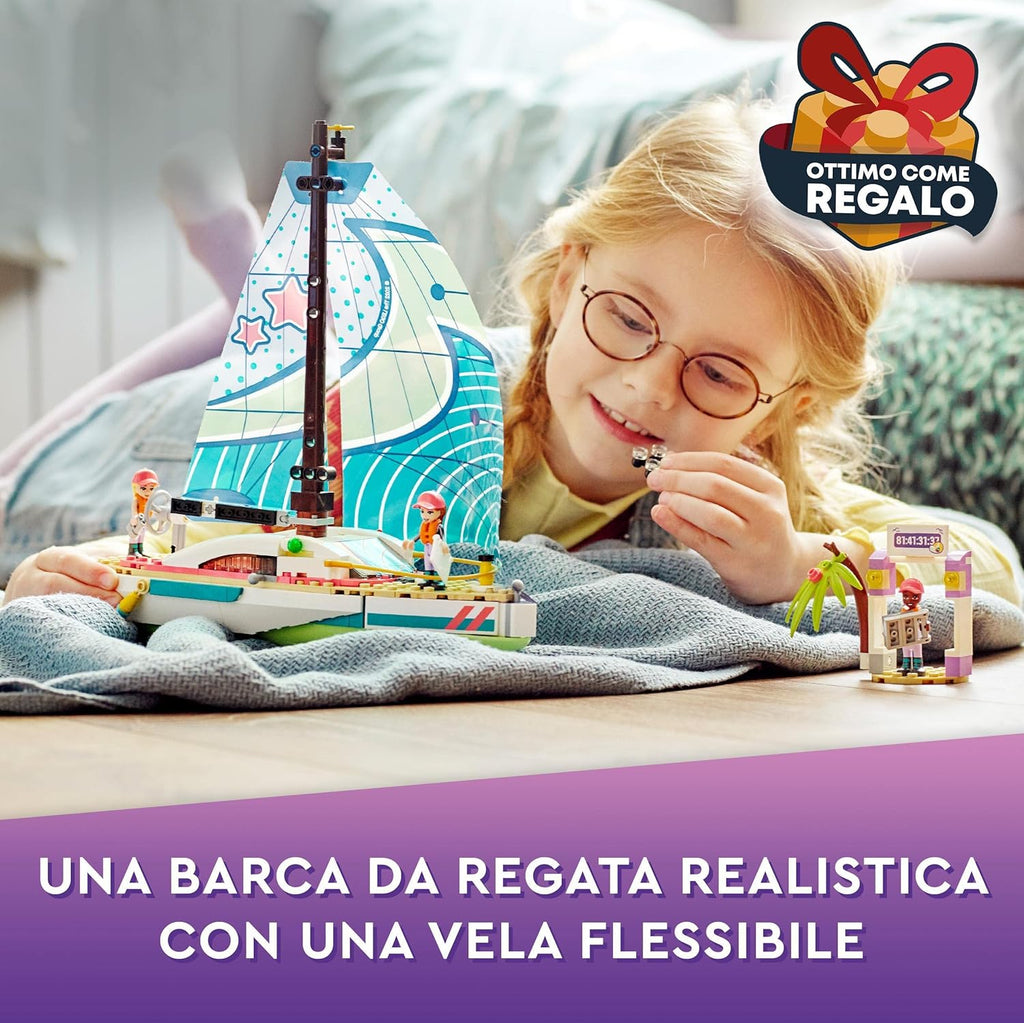 Lego Friends 41716 L'avventura in barca a vela di Stephanie