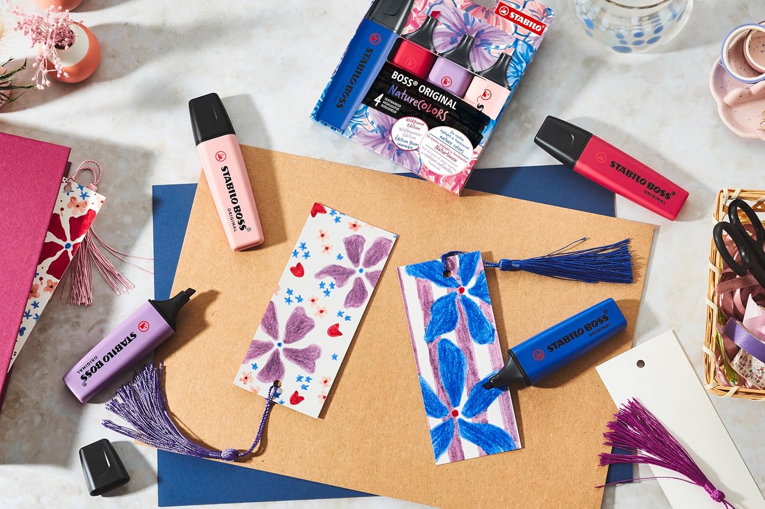 Evidenziatore Blu Elettrico 132 Stabilo Boss