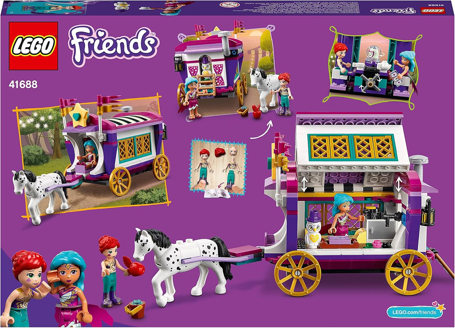 Lego Friends 41688 il caravan magico