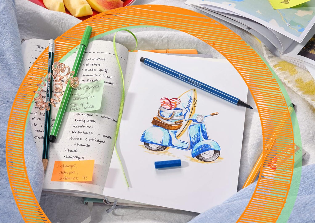 Pen 68 Brush 8pz Stabilo