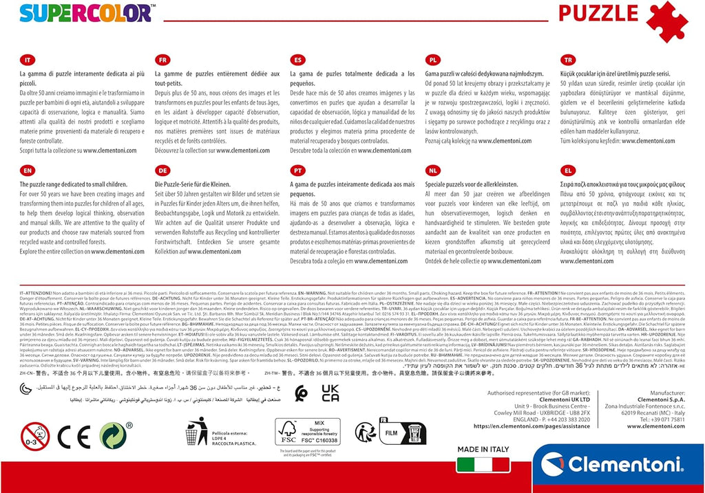 Puzzle Personaggi Disney Stitch per Bambini 104 Pezzi Clementoni