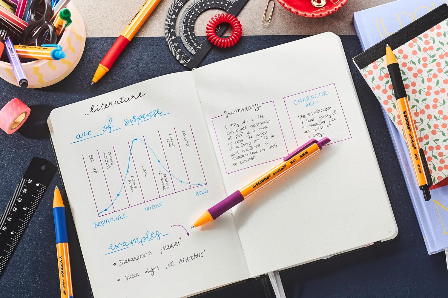 Sfera Pointball Nero Stabilo