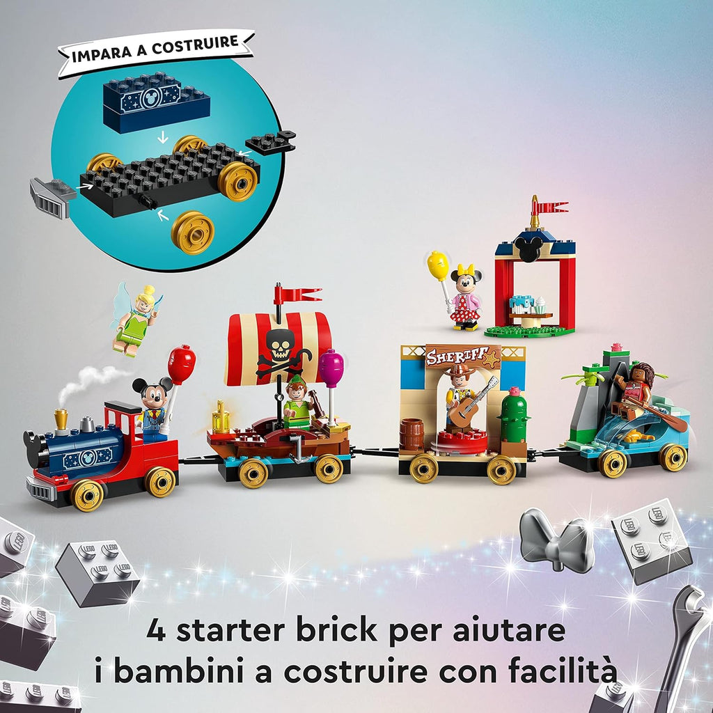 Lego Disney 43212 Treno delle celebrazioni Disney