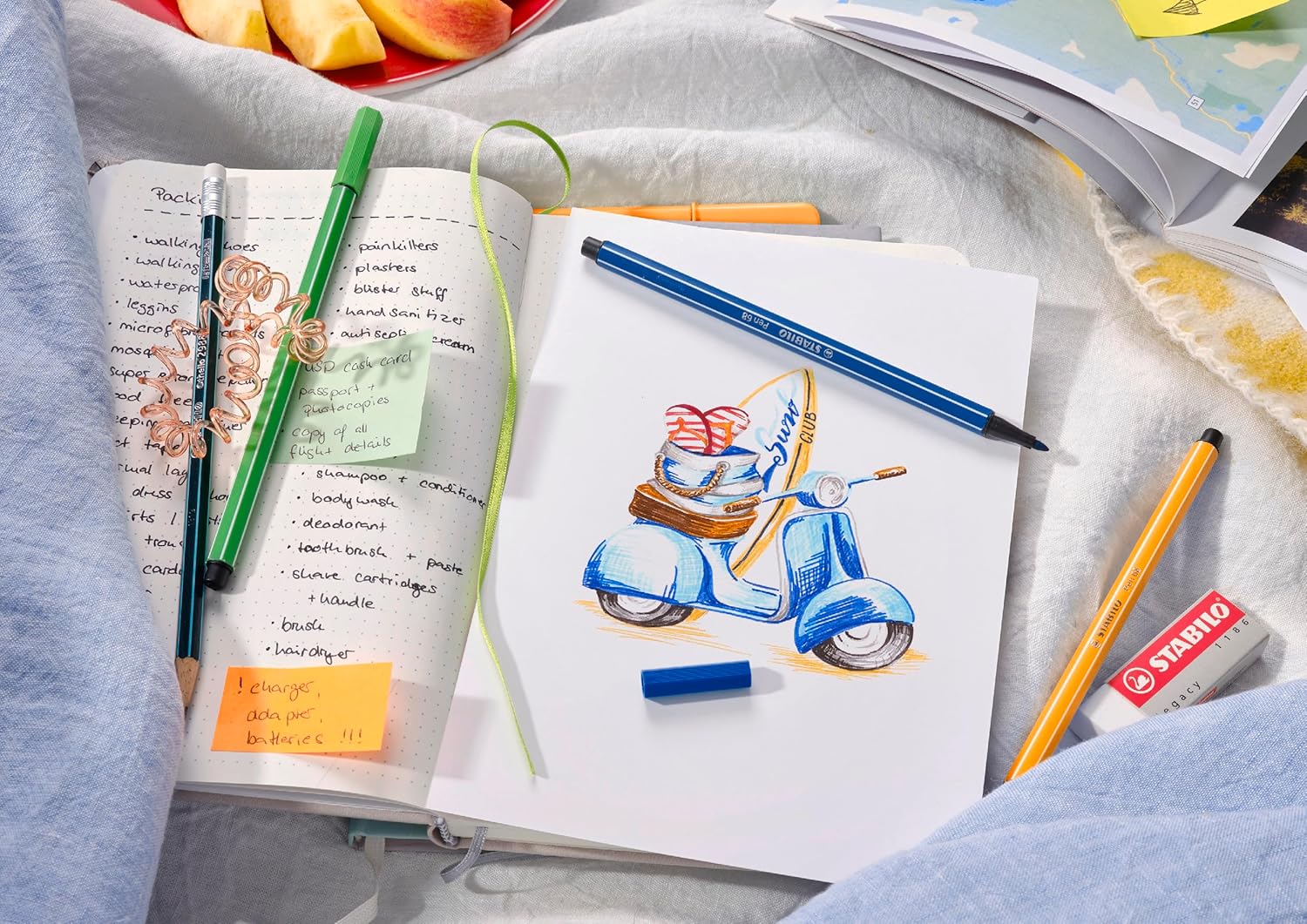 Stabilo Pen 68 Azzurro 57