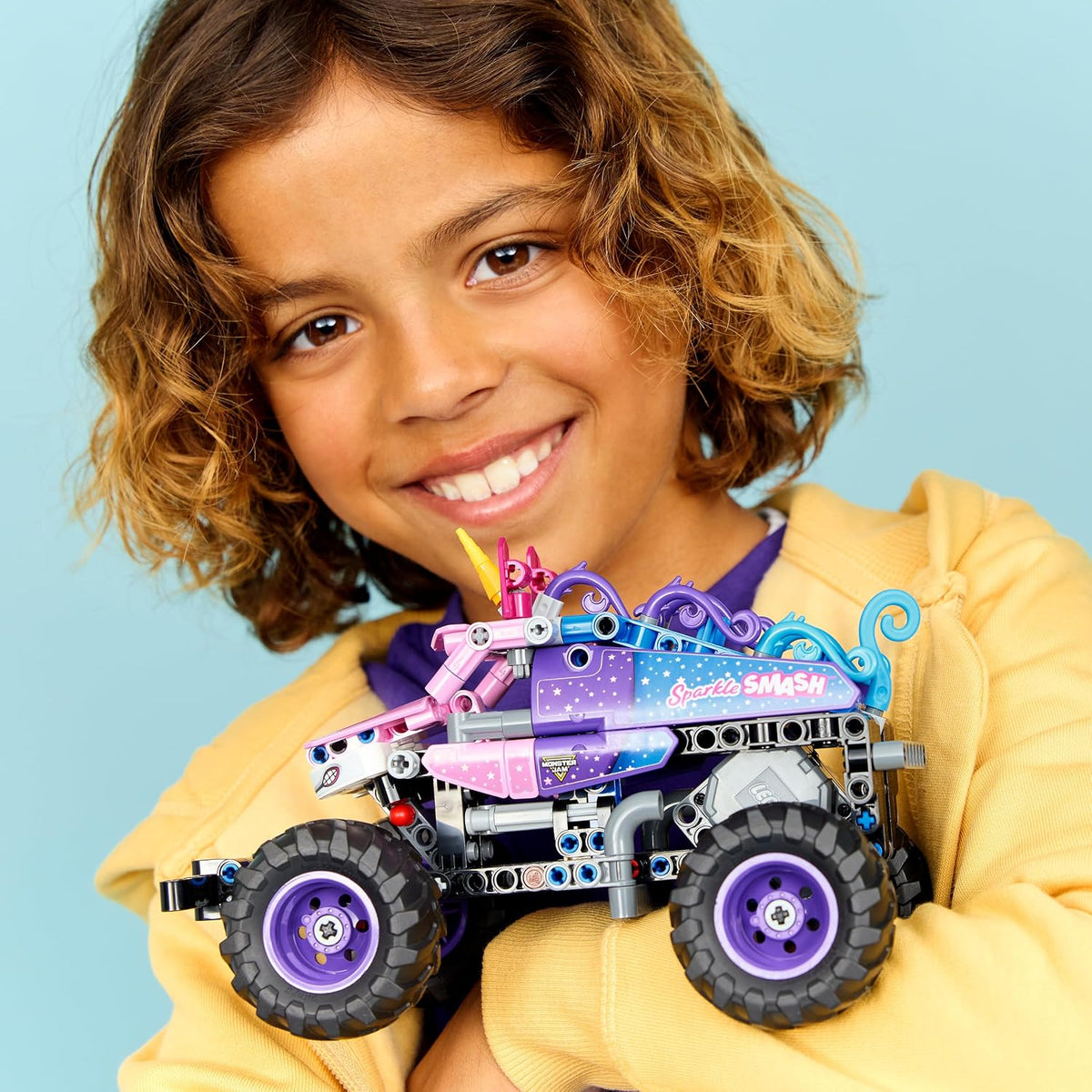 Lego Technic 42220 Monster Jam Sparkle Smash a retrocarica