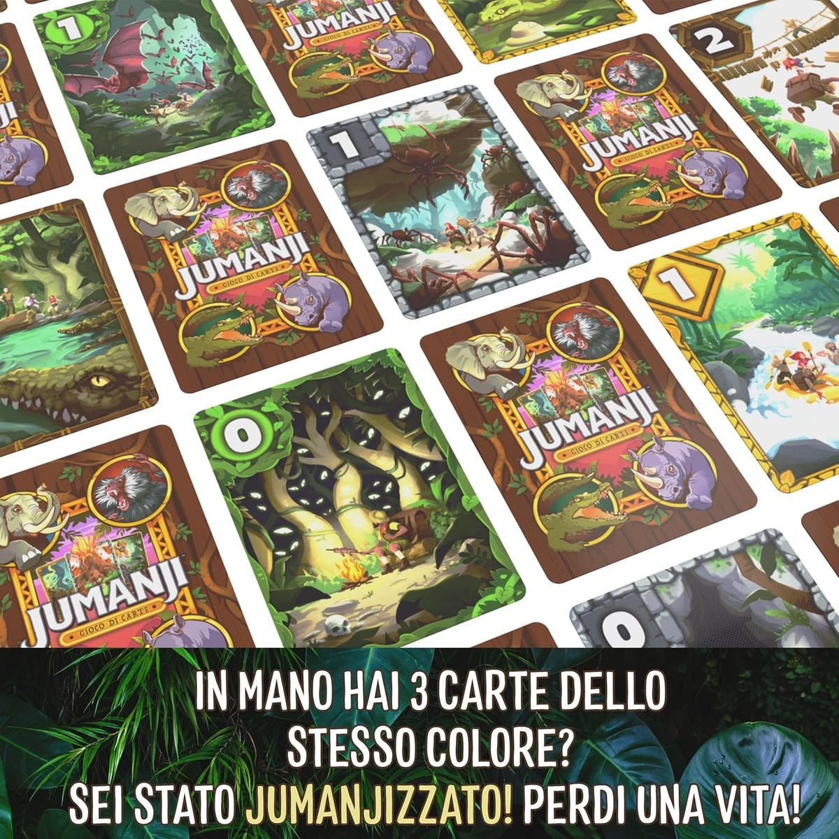 Jumanji Carte da Gioco SpinMaster