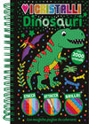 Dinosauri. Amo i Cristalli. Con 2000 adesivi. Ediz. a colori -