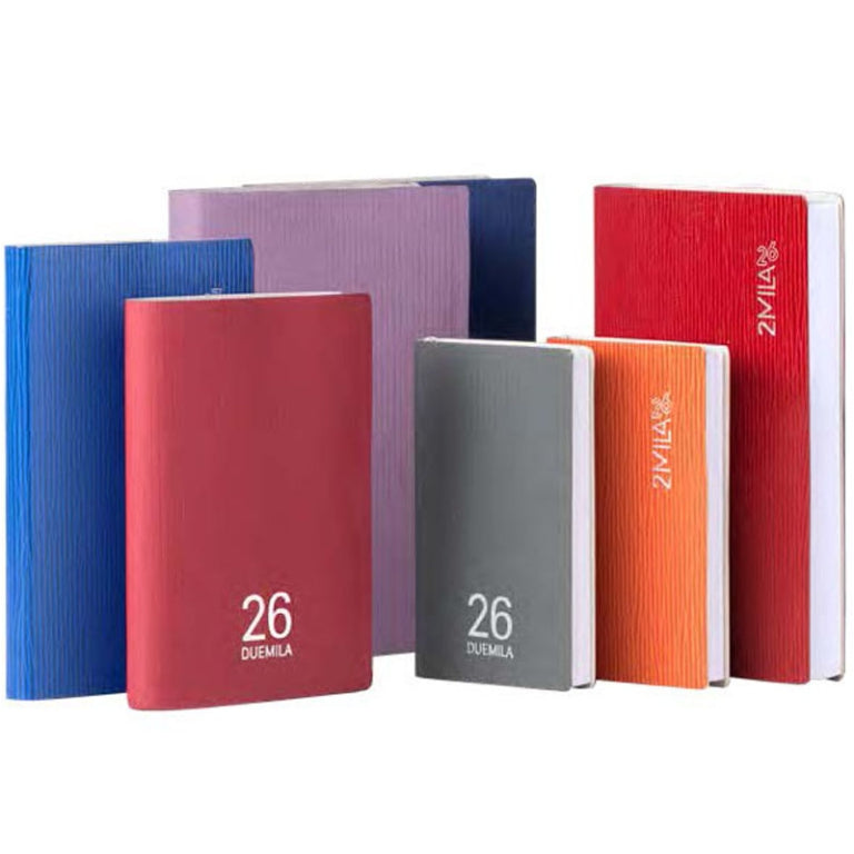 Agenda Giornaliera 7x11cm tascabile Blu Intempo